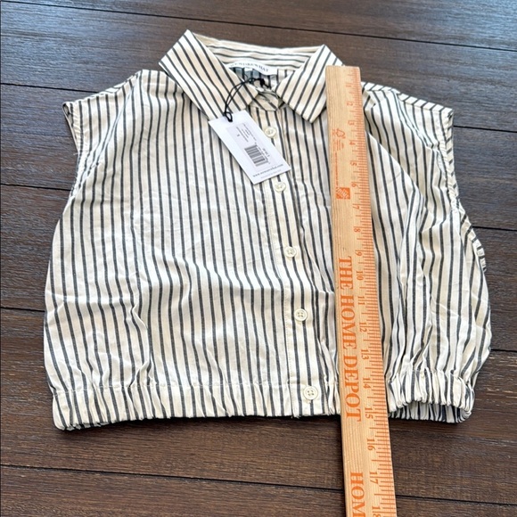 WeWoreWhat Sleevless Popover Shirt Size Small - Picture 4 of 9